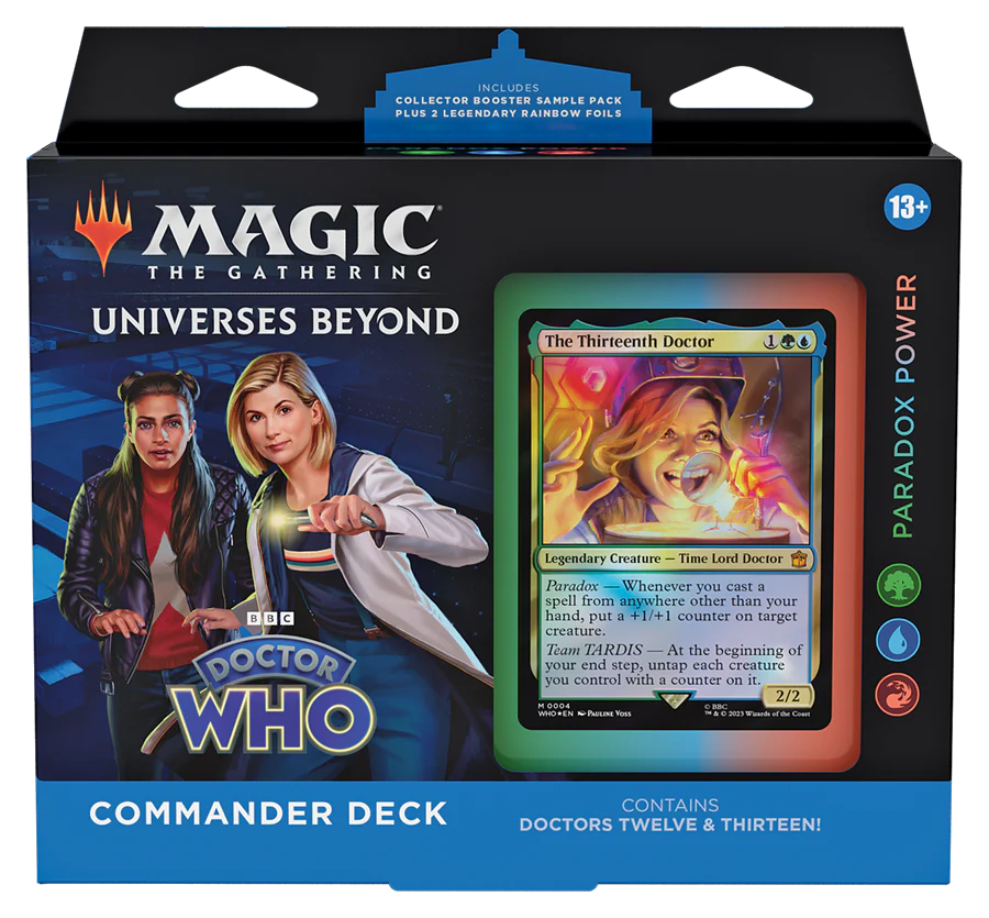 PARADOX POWER COMMANDER DECK UNIVERSES BEYOND DOCTOR WHO
