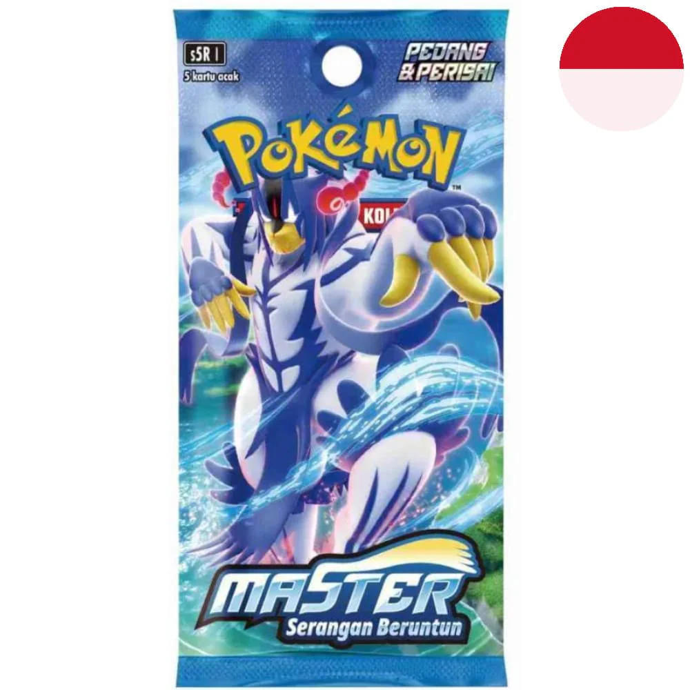 Pokemon Rapid Strike Booster Indonesian