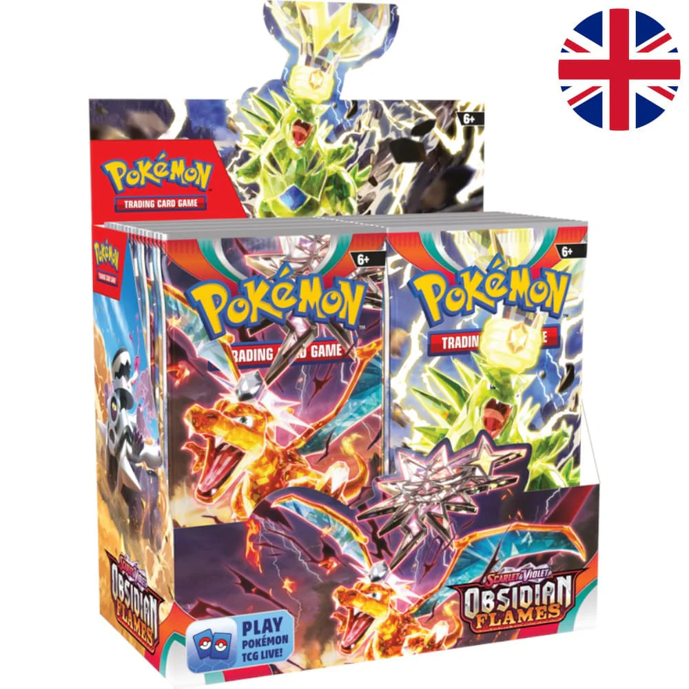 Pokemon Obsidian Flames 36 display