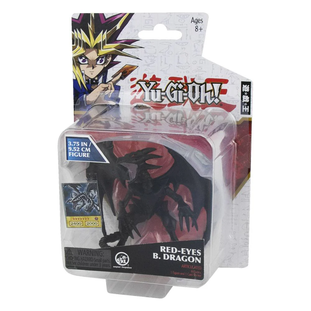 Yu-Gi-Oh! Action Figure Red-Eyes Black Dragon 10cm
