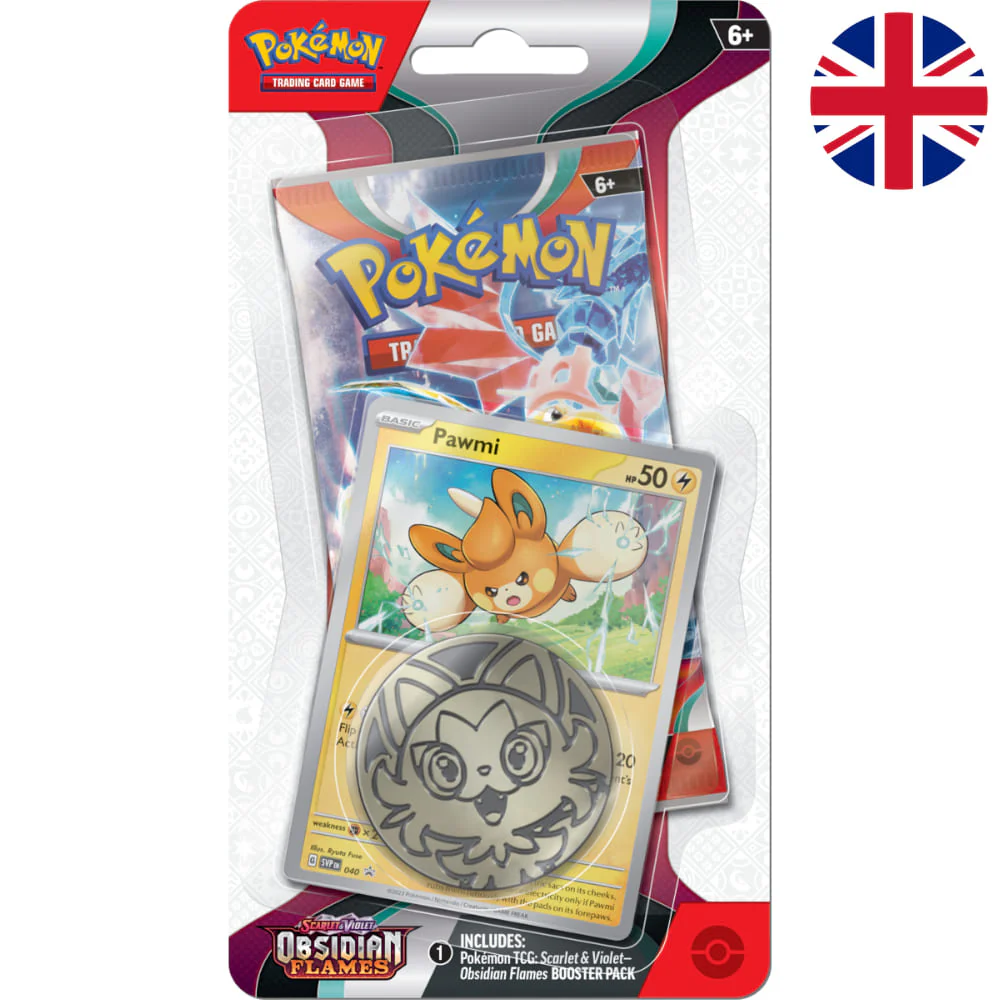 Pokemon Obsidian Flames Checklane Blister Pawmi