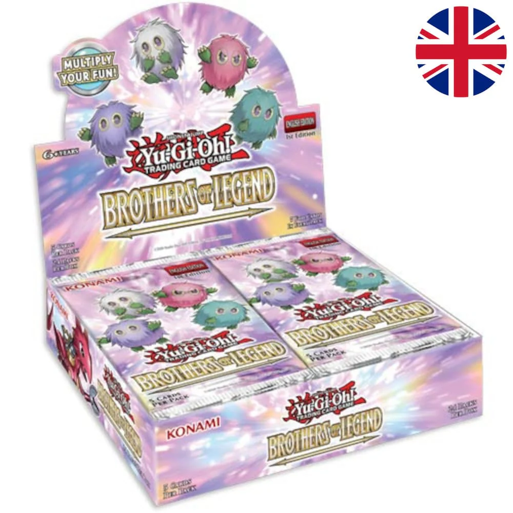 Yu-Gi-Oh! Brothers of Legend 24 display English