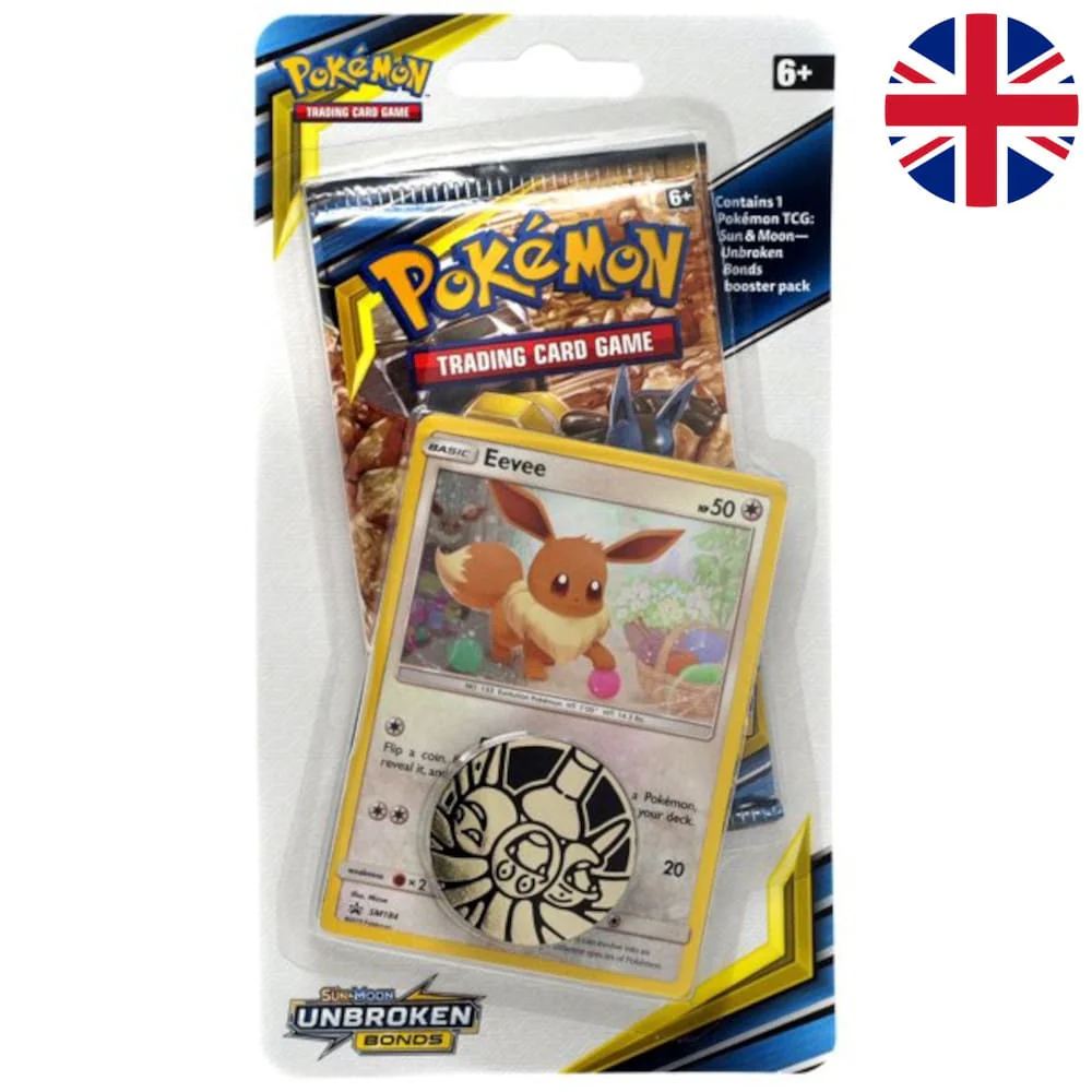 Pokemon Unbroken Bonds Eevee 1-Pack Blister