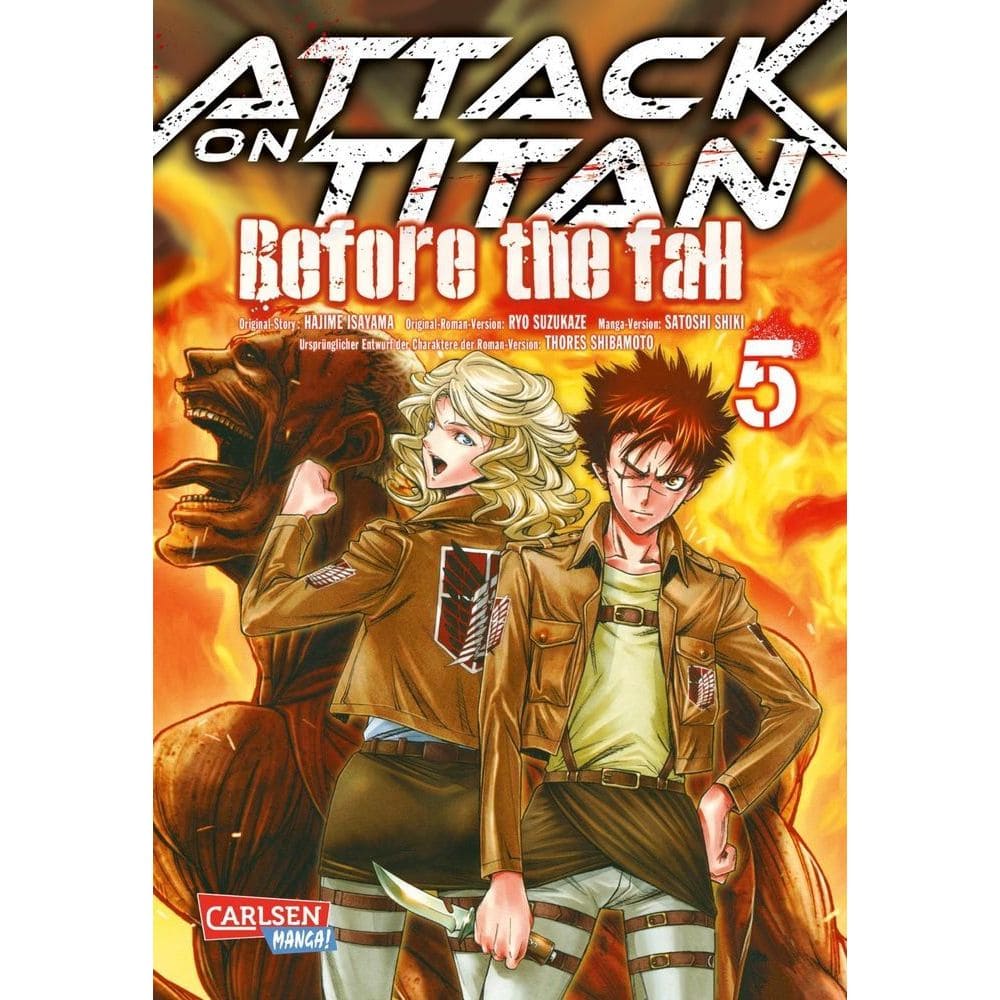 Attack on Titan Manga Before the Fall - Band 5 German