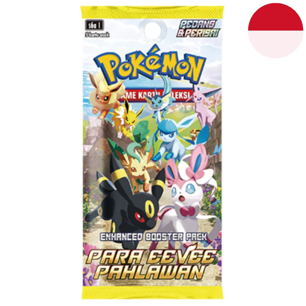 Pokemon Eevee Heroes Booster Indonesian