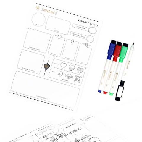 Acrylic Character Sheets