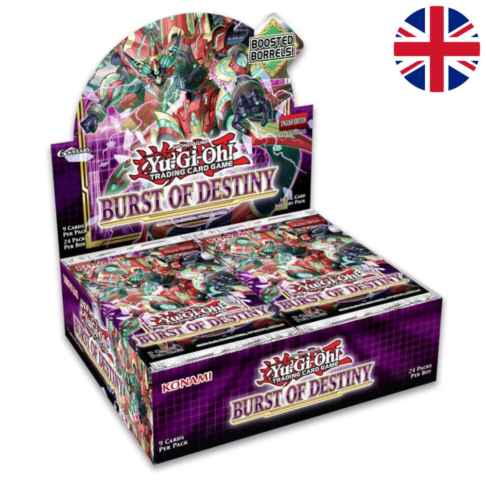 Yu-Gi-Oh! Burst of Destiny 24 display English