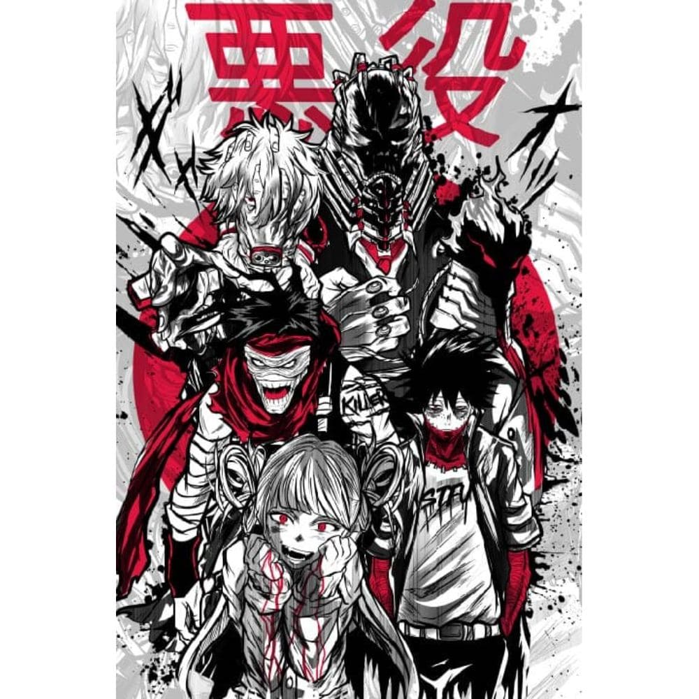 Acrylic Art My Hero Academia Villainy