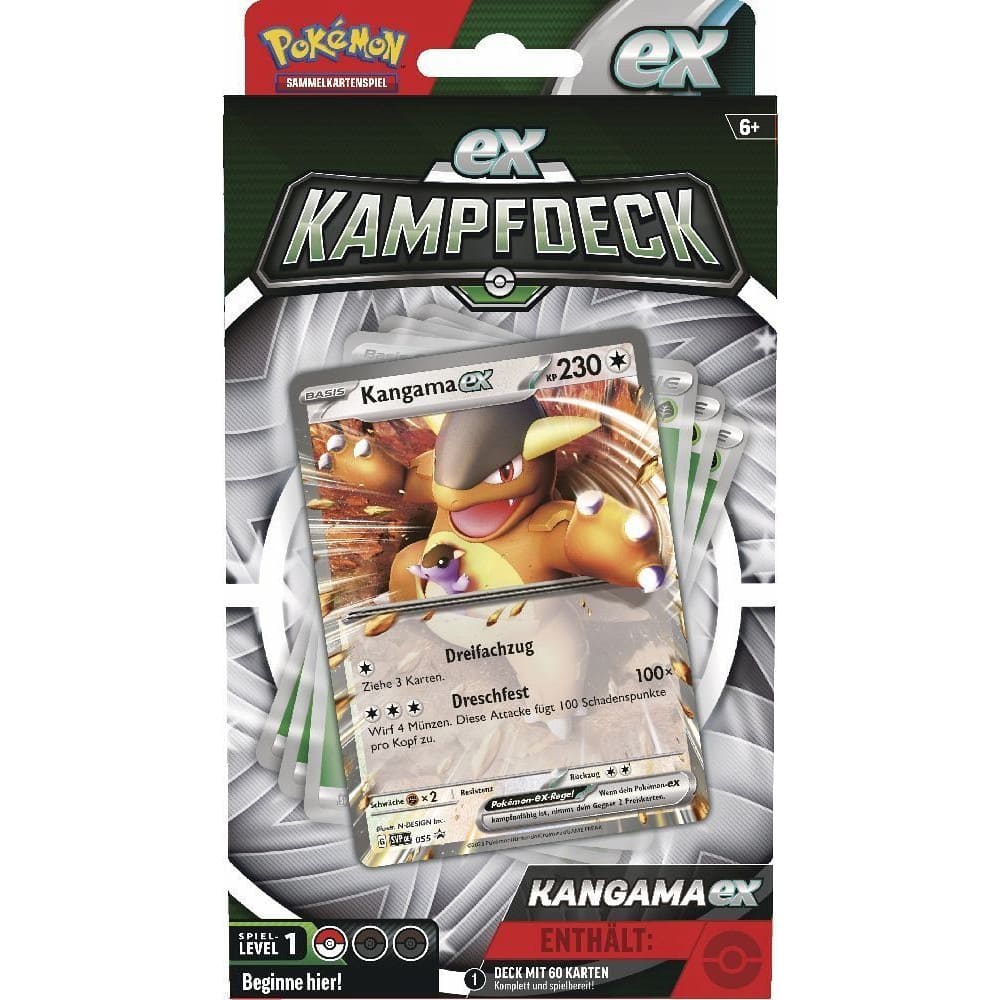 Pokemon EX Kampfdeck Kangama EX