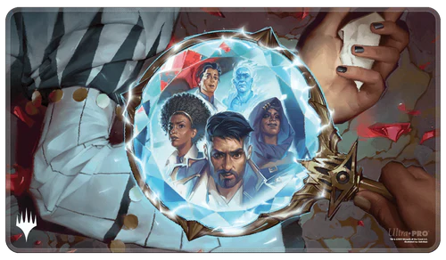 MURDERS AT KARLOV MANOR KEY ART HOLOFOIL PLAYMAT