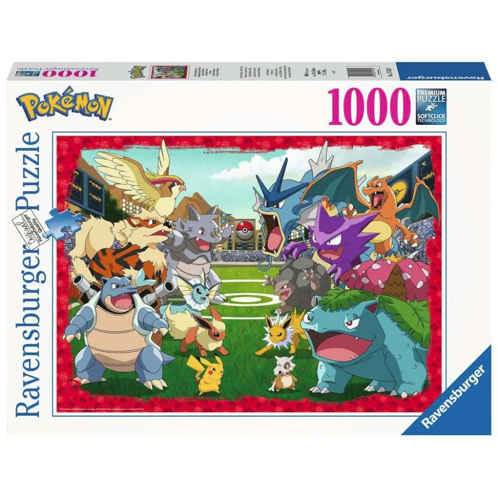 Pokemon Puzzle Trial of strength (1000 parts)