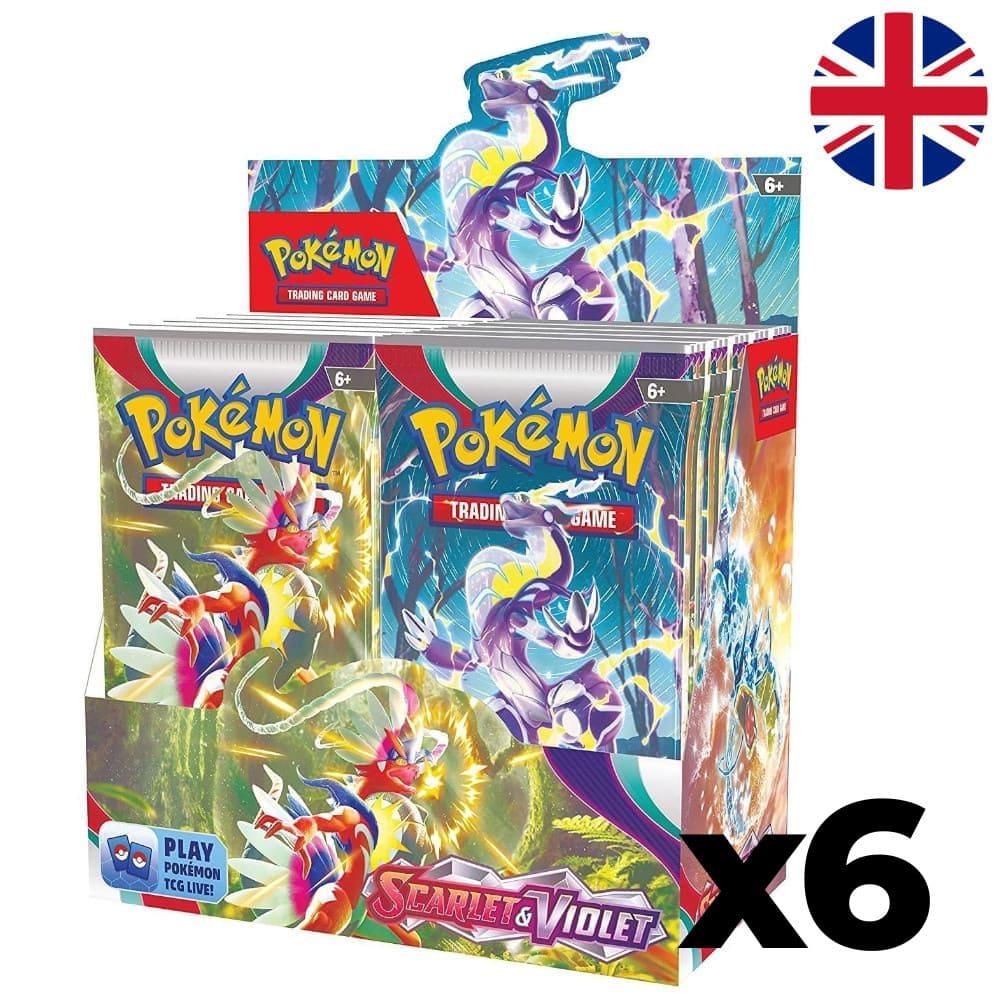 Pokemon Scarlet & Violet Case (6 Displays)