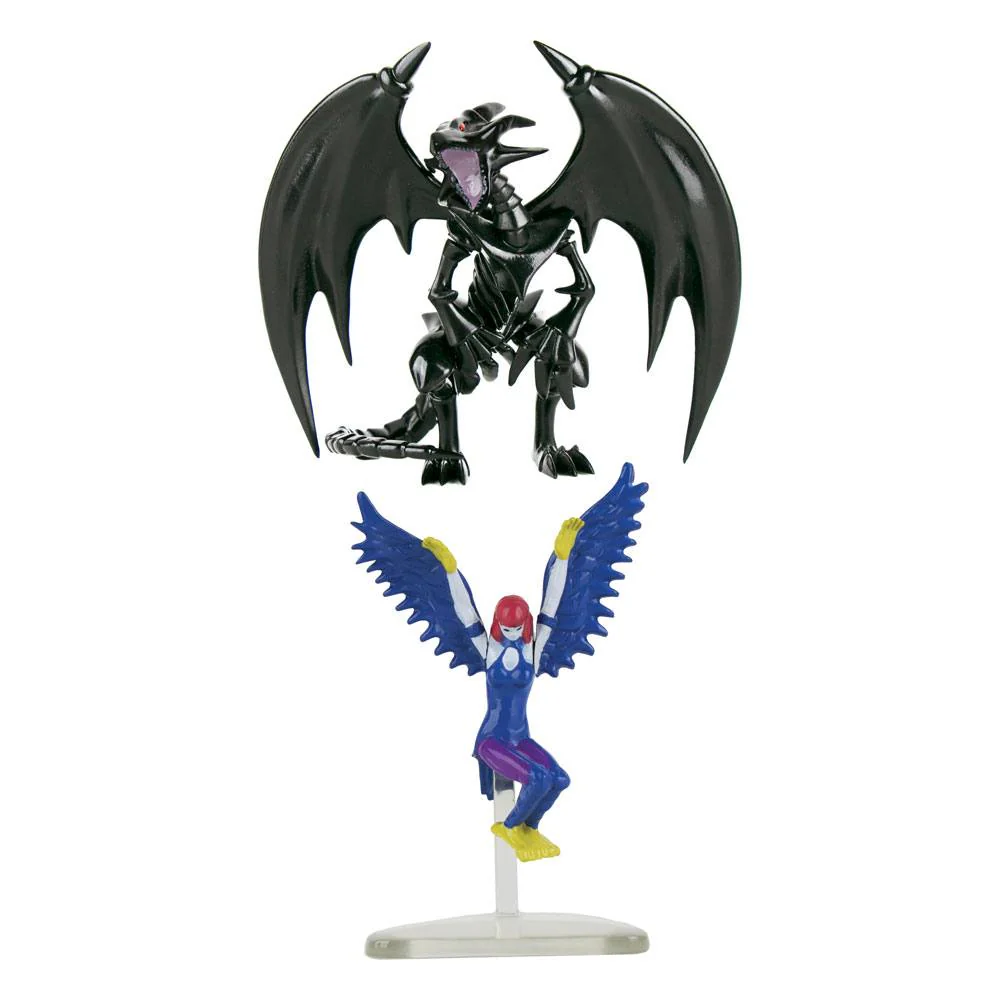 Yu-Gi-Oh! Action Figures 2-Pack Red-Eyes Black Dragon & Harpie Lady 10cm