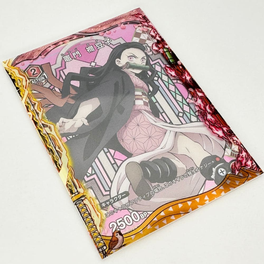 GuardUp Border Sleeves Zenitsu & Nezuk 60 pieces