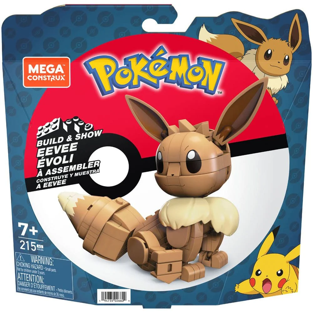 Pokemon Mega Construx Bauset Eevee 13cm