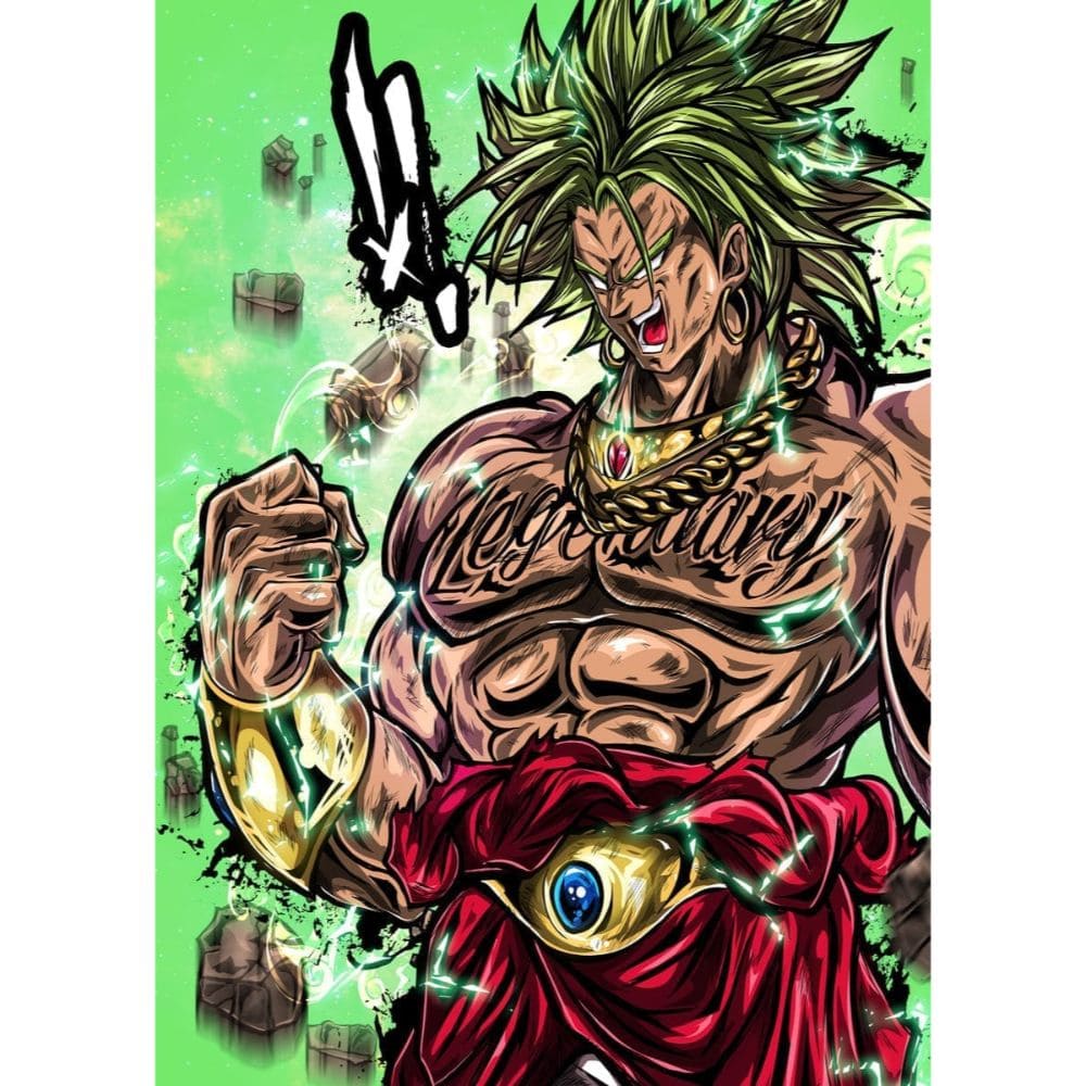 Acrylic Art Dragon Ball Legendary Brol