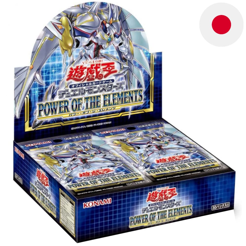 Yu-Gi-Oh! Power of the Elements 30 display Japanese
