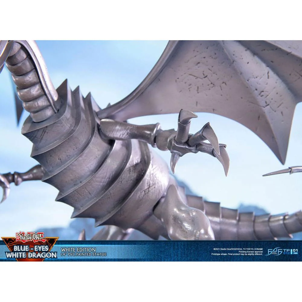 Yu-Gi-Oh! PVC Statue Blue-Eyes White Dragon White Edition 35cm