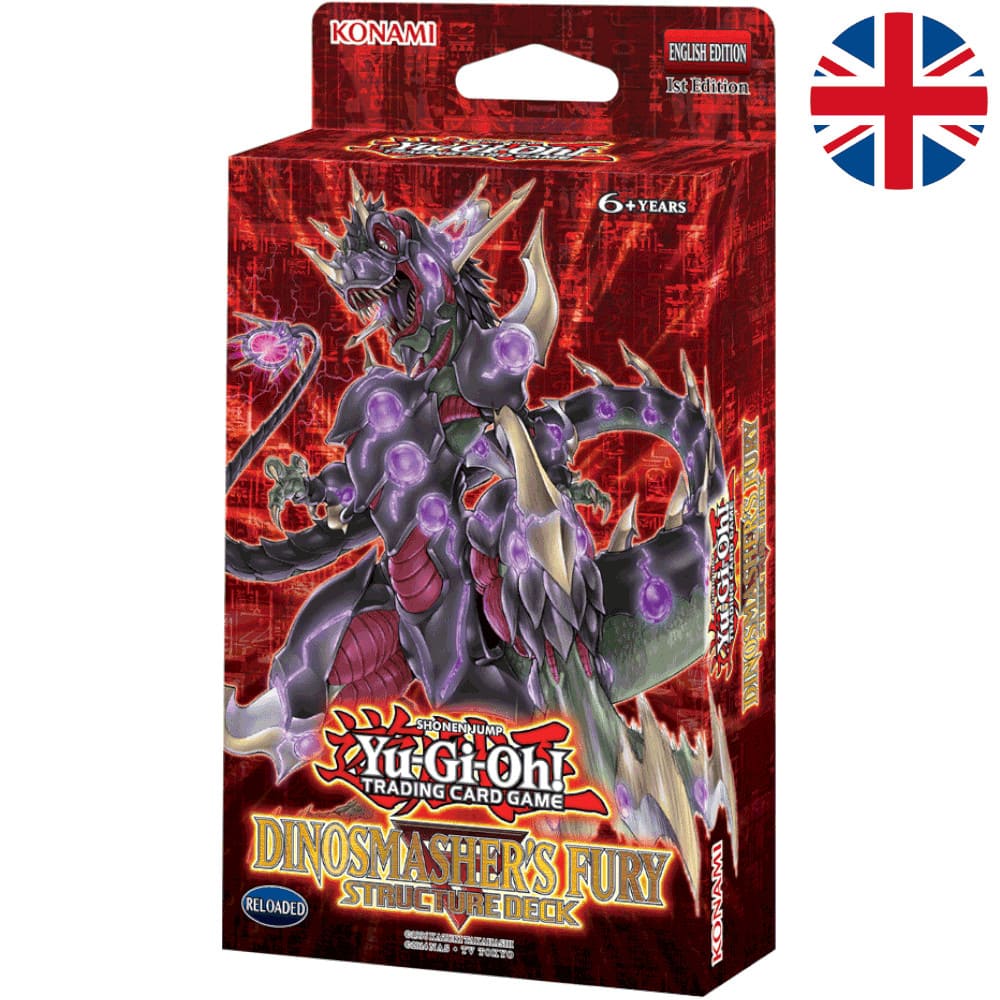 Yu-Gi-Oh! Structure Deck Dinosmasher's Fury English