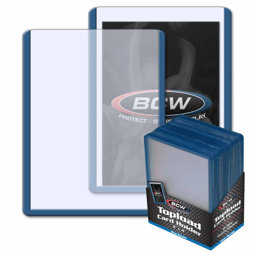 BCW Top loader 3x4