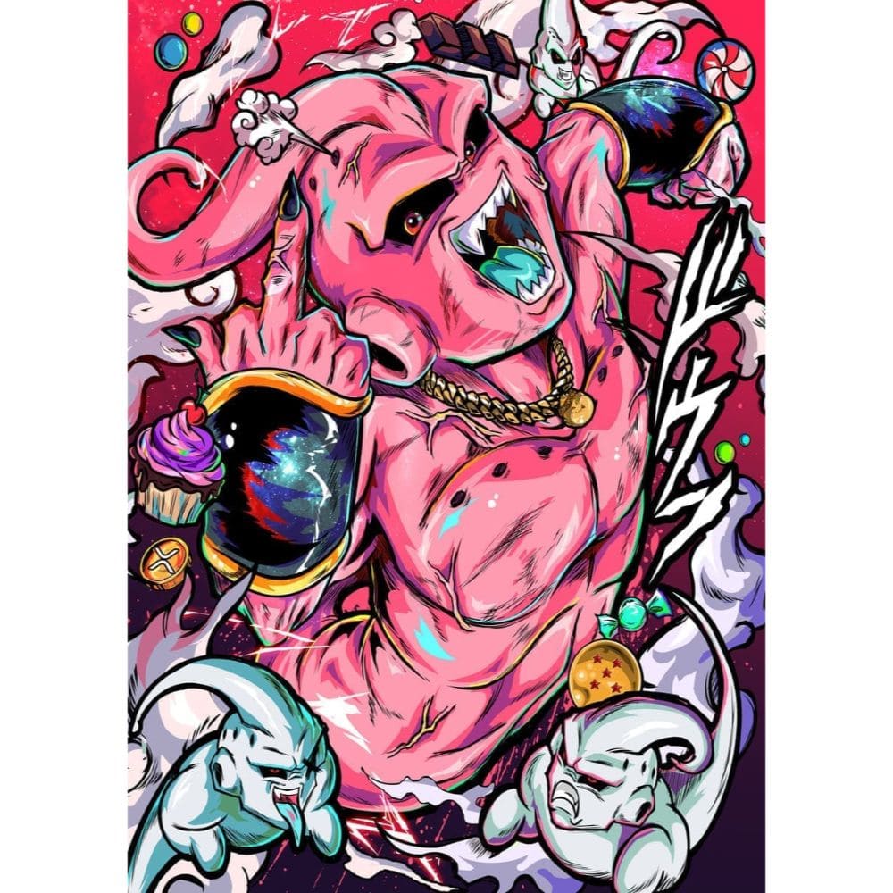 Acrylic Art Dragon Ball Candy Boo