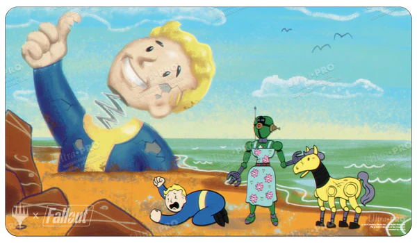 FALLOUT RAVAGES OF WAR PLAYMAT