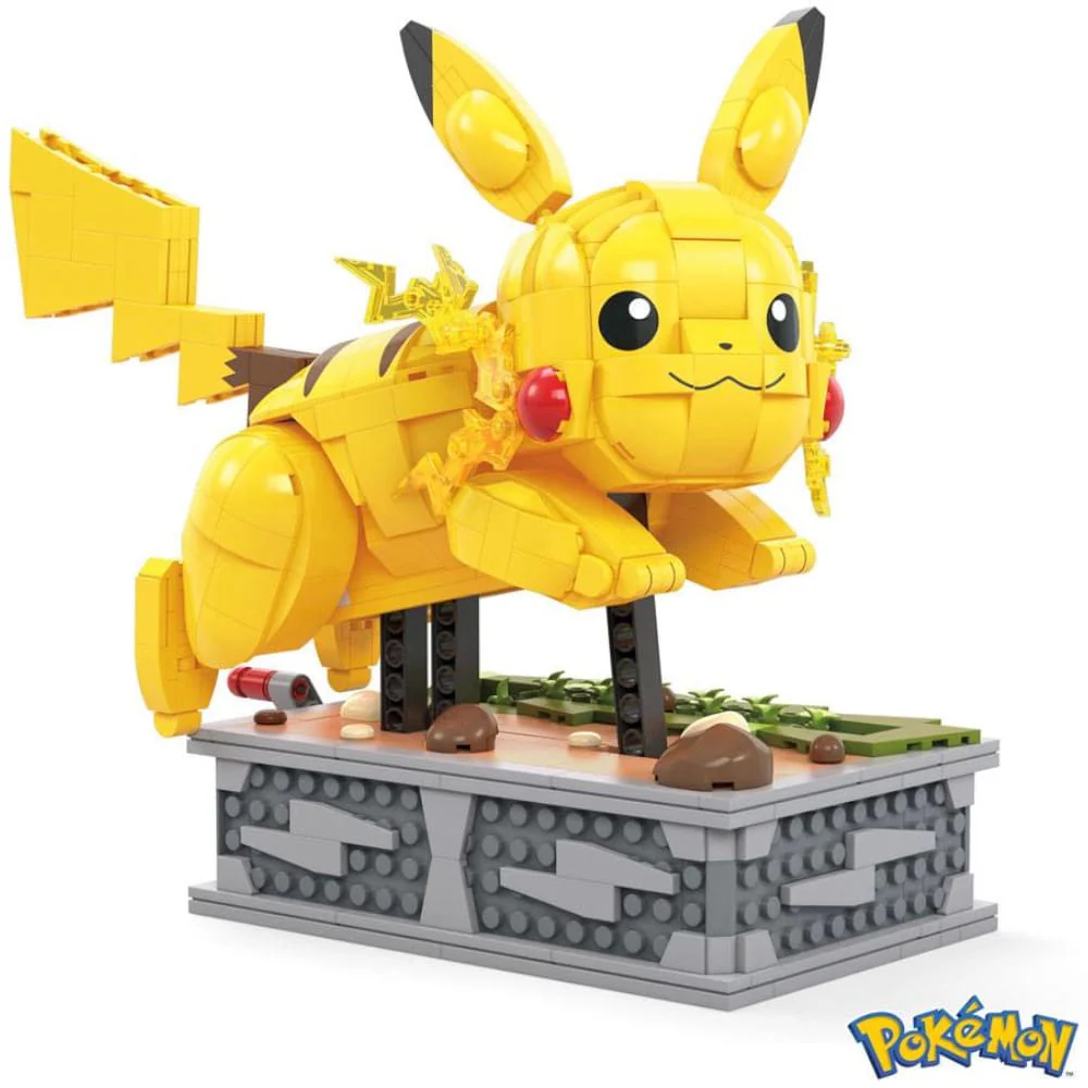 Pokemon Mega Construx Bauset Motion Pikachu
