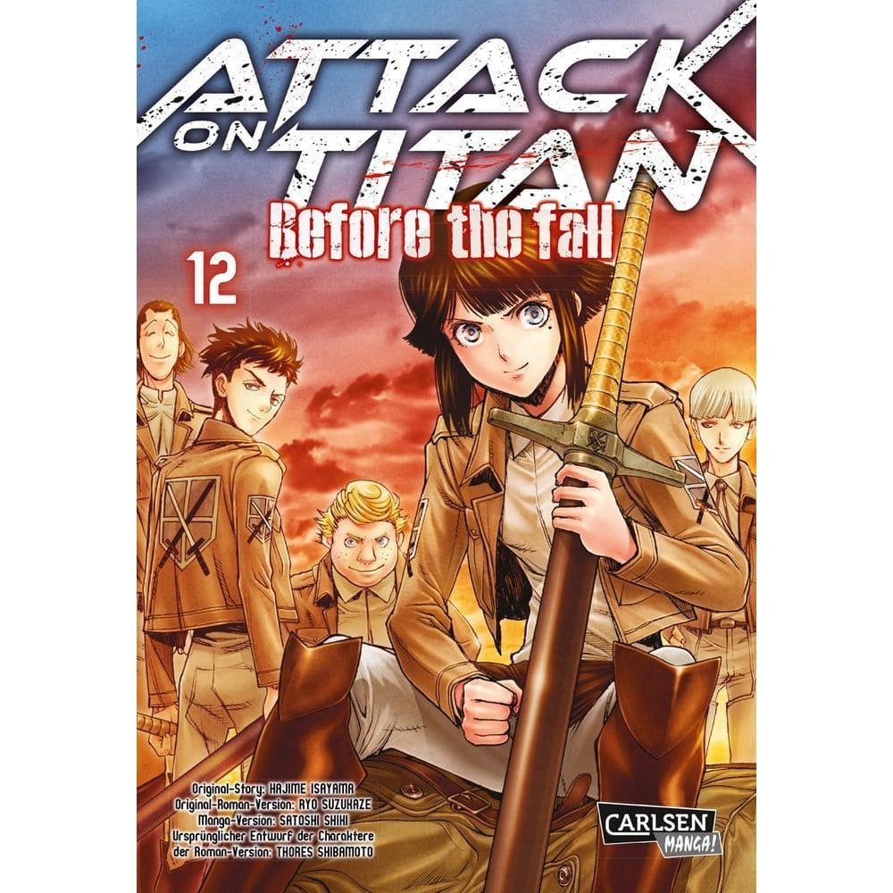 Attack on Titan Manga Before the Fall-Volume 12 German