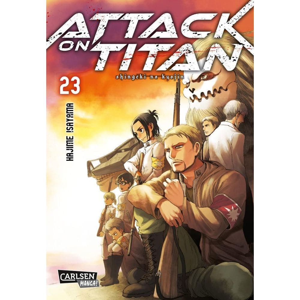 Attack on Titan Manga Band 23 German