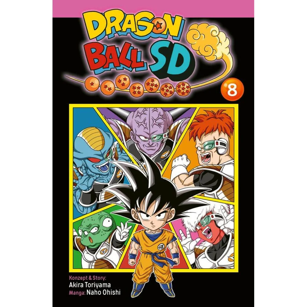 Dragon Ball Manga SD 8 German