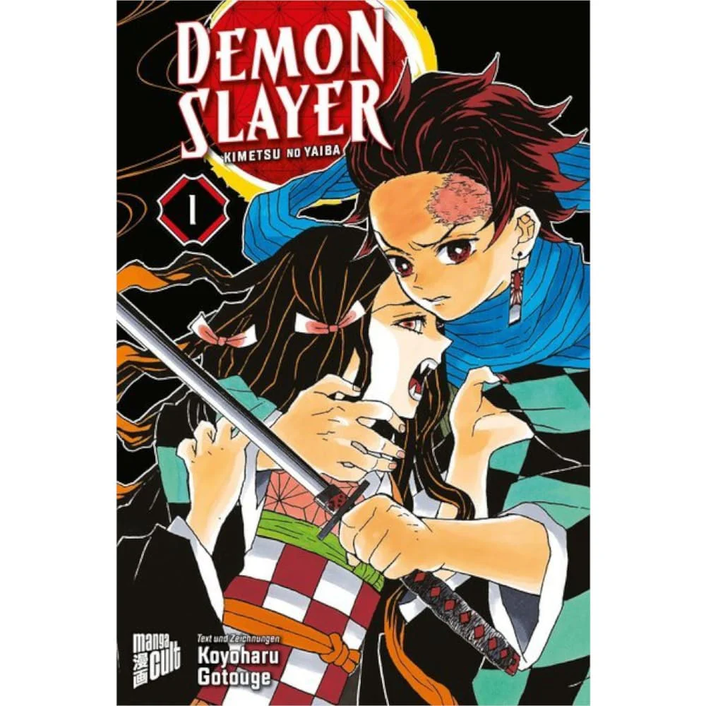 Demon Slayer Manga Kimetsu no Yaiba 1 German