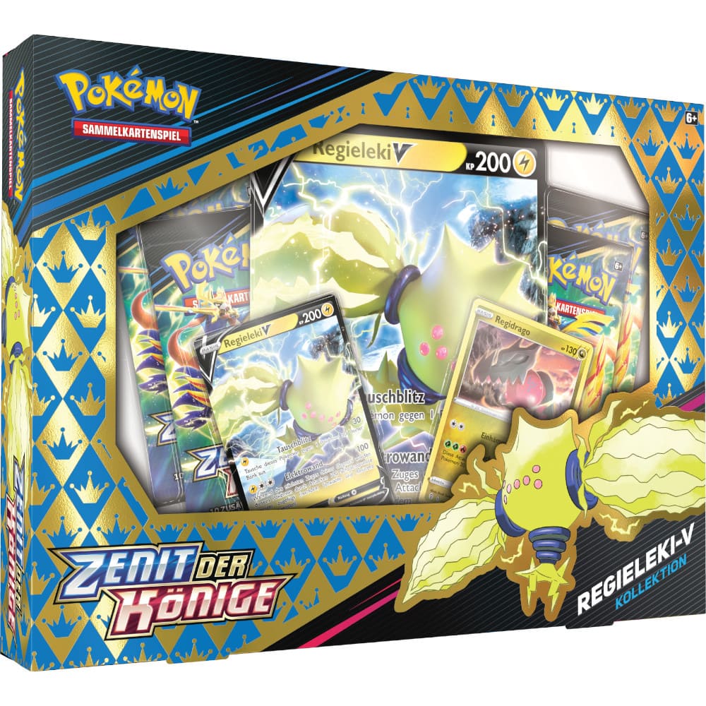 Pokemon Zenith of Kings collection Regieleki-V