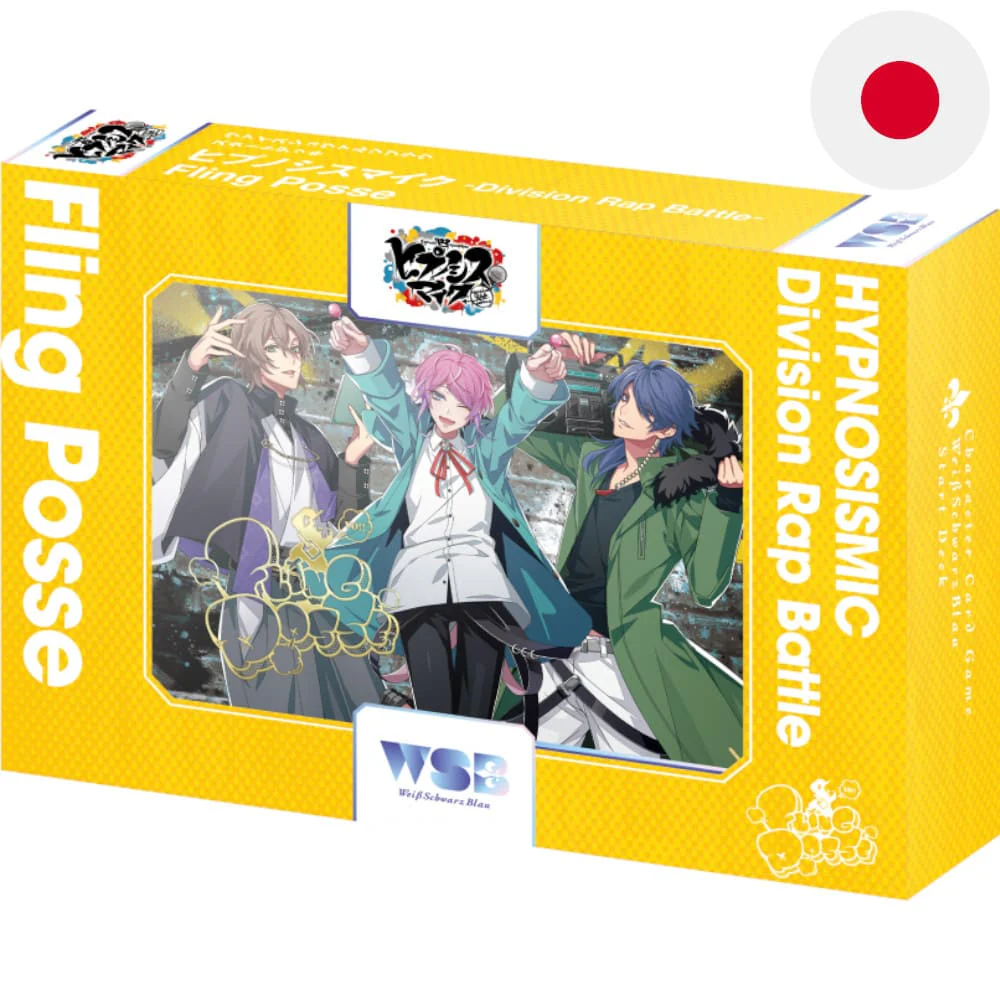White Black Blue Starter Deck Hypnosis Mic: Division Rap Battle Fling Posse Japanese