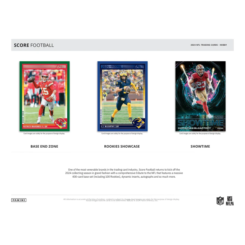 2024 Panini Score Football Hobby 12 Box Case