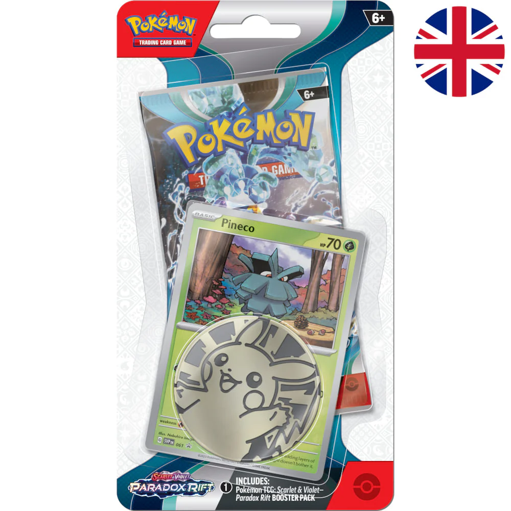 Pokemon Paradox Rift Checklane Blister Pineco