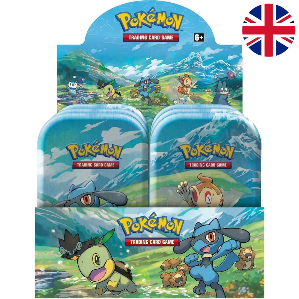 Pokemon Mini-Tin Sinnoh Stars Display