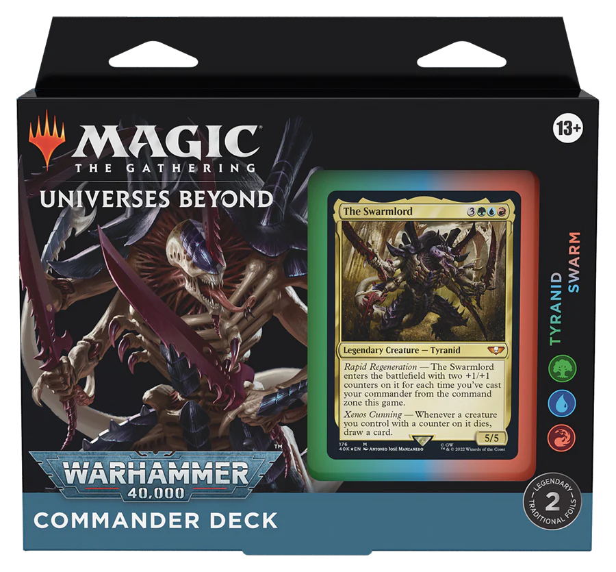 TYRANID SWARM WARHAMMER 40,000 COMMANDER DECK (MAGIC THE GATHERING)