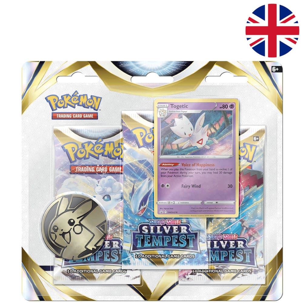 Pokemon Silver Tempest 3-Pack Blister Togetic