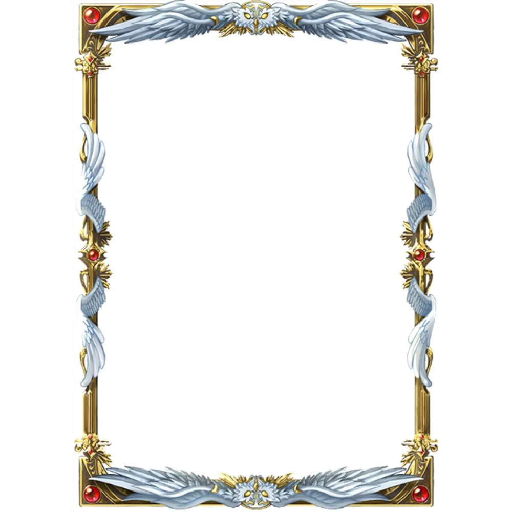 Mana Moon Border Sleeves Lightbringer's Judgment 70 pieces