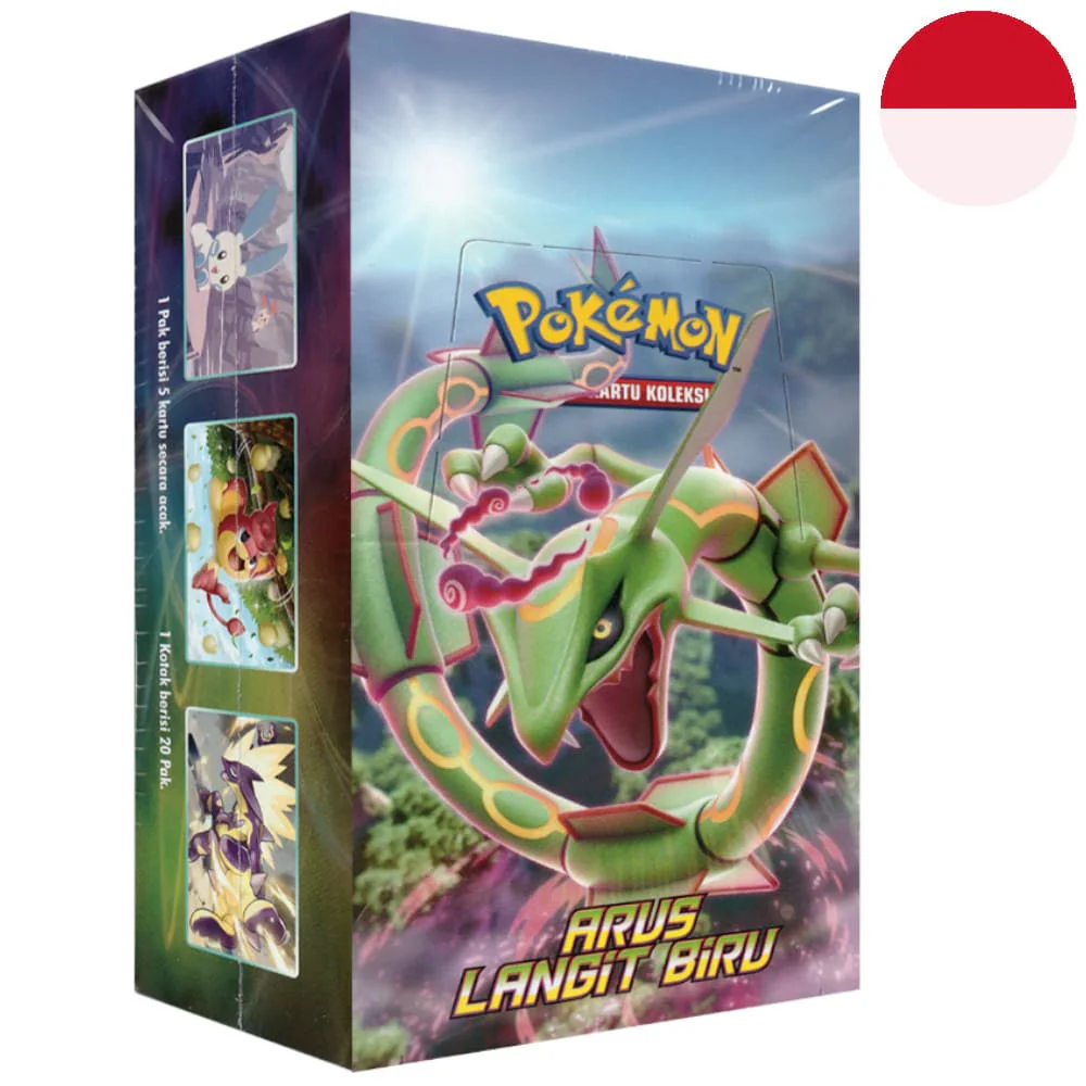 Pokemon Blue Sky Stream 20 display Indonesian