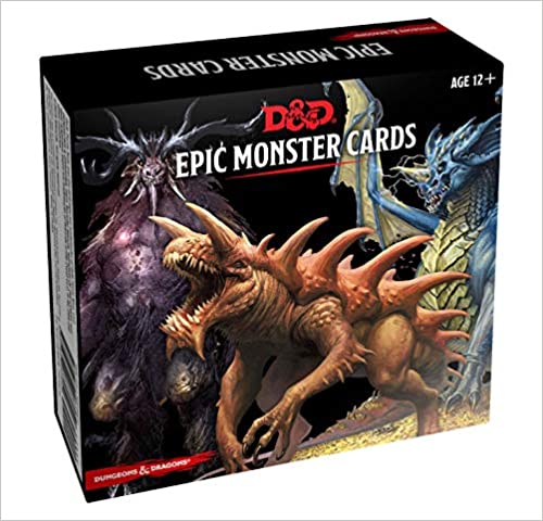 D&D EPIC MONSTER CARDS