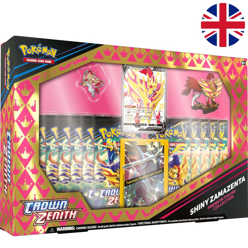Pokemon Crown Zenith Premium Figure Collection Shiny Zamazenta