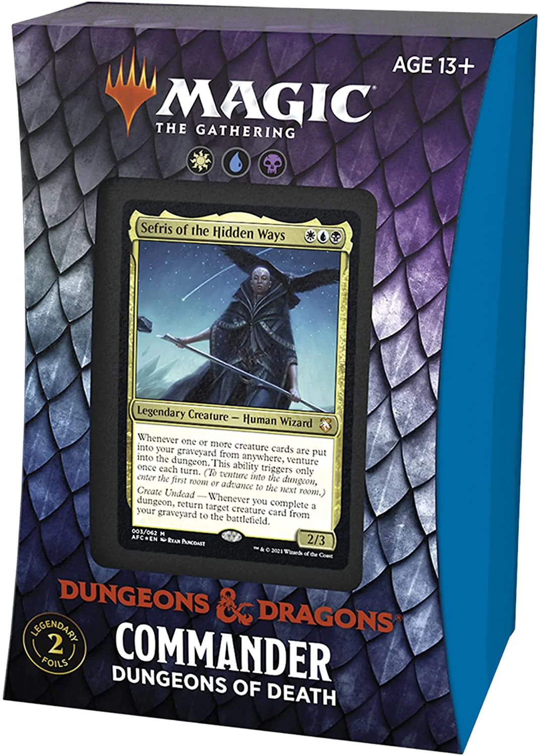 DUNGEONS OF DEATH COMMANDER DECK