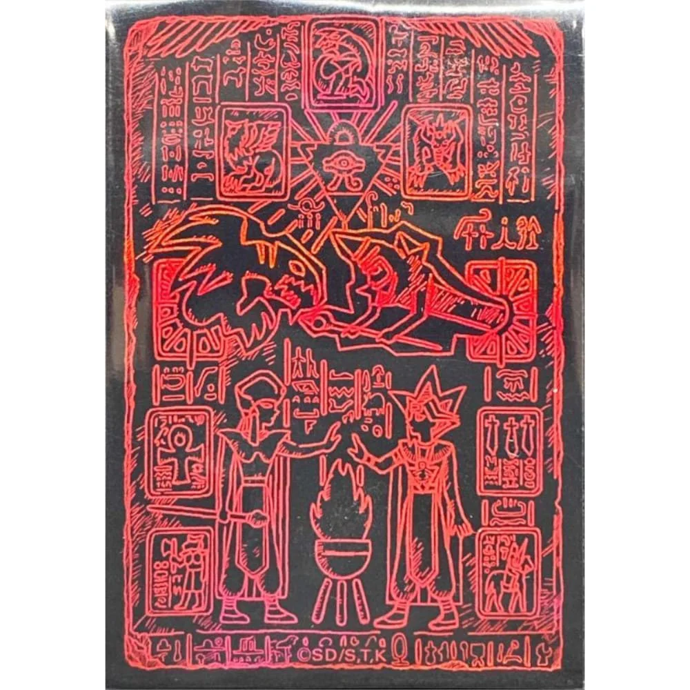 Yu-Gi-Oh! OCG Sleeves: Red (Lost King's) 70 pieces