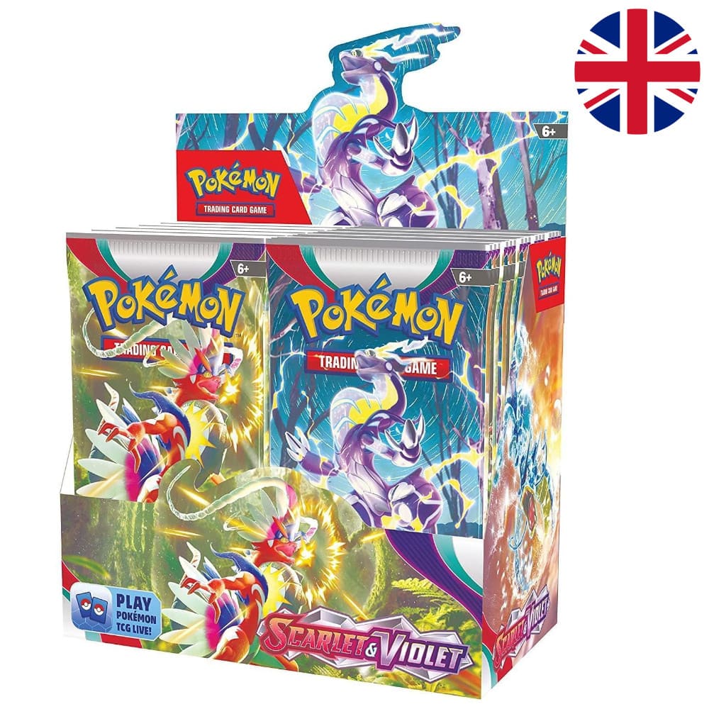 Pokemon Scarlet & Violet 36 display