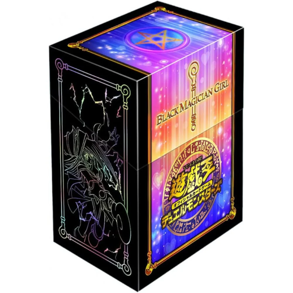 Yu-Gi-Oh! OCG Sleeves (100 pieces) + Deck Box (OTS) Dark Magician Girl