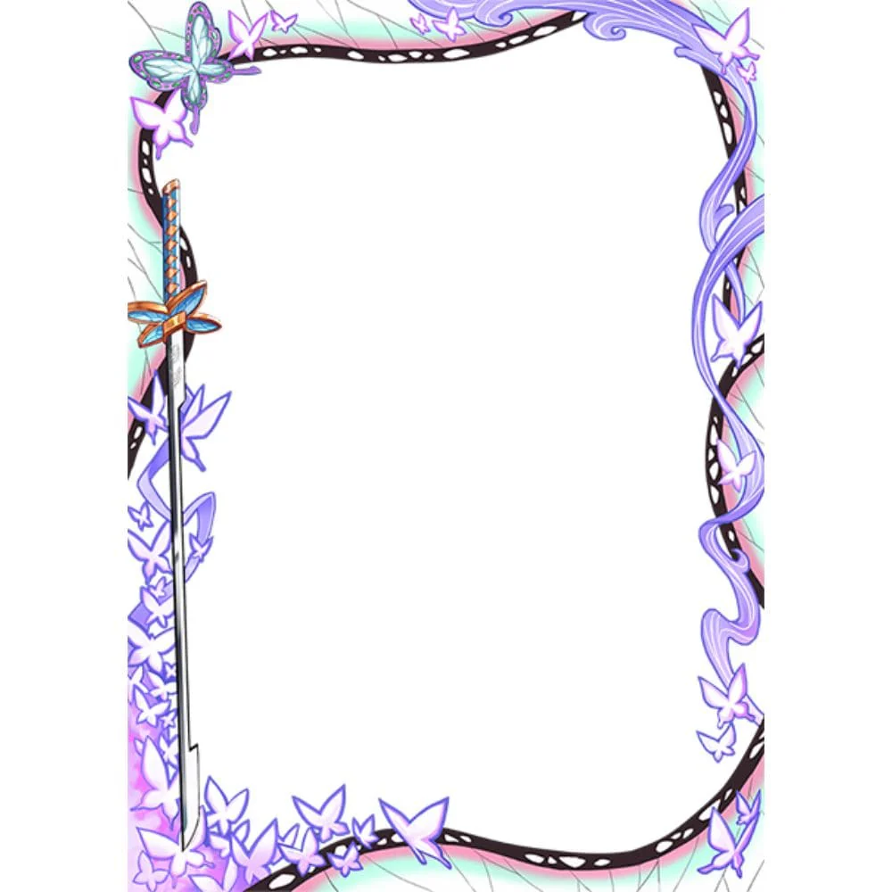 Mana Moon Border Sleeves Kocho's Blade 70 pieces