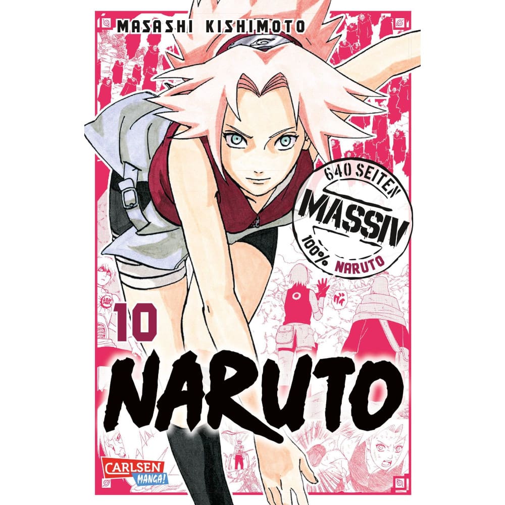 Naruto Manga Massive 10 German