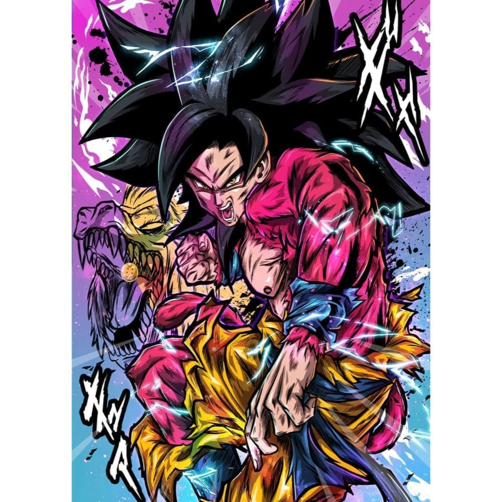 Acrylic Art Dragon Ball SS4