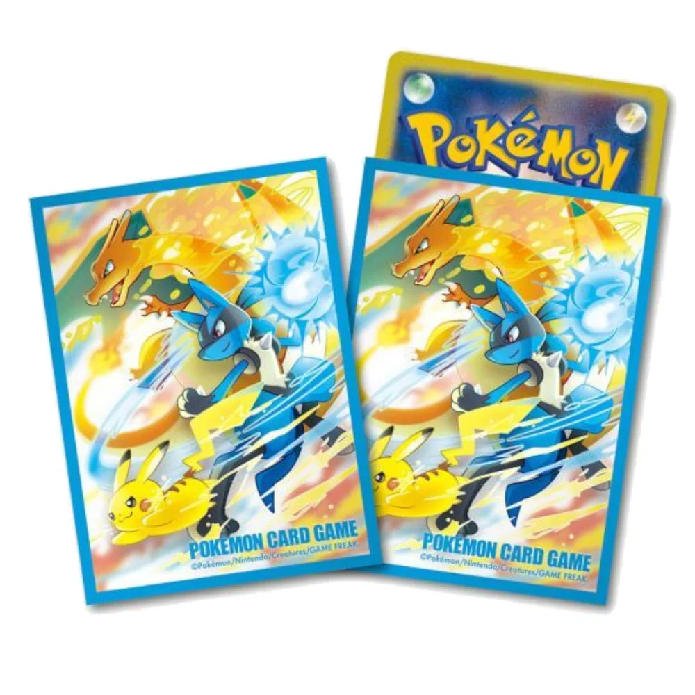 Pokemon Center Sleeves Battle Start! 64 pieces